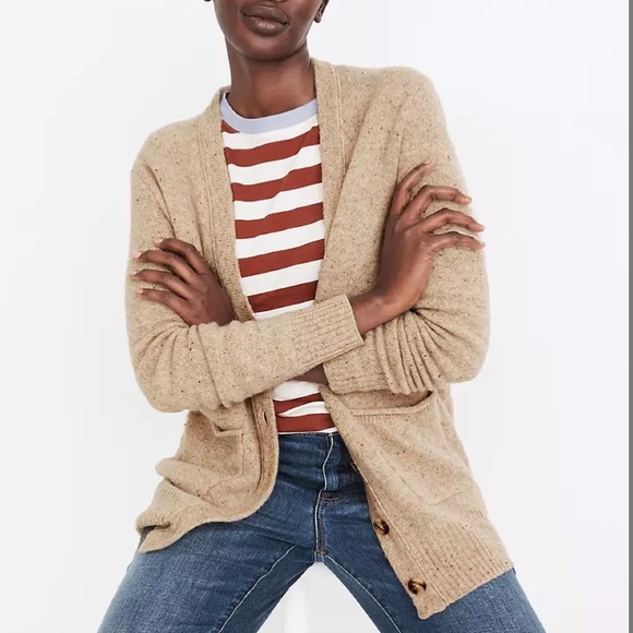 Madewell Donegal Mansfield Cardigan Sweater - Picture 2 of 8